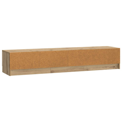 TV Cabinet 147 x 34.5 x 27 cm Artisan Oak Engineered Wood