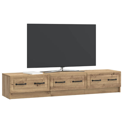 TV Cabinet 147 x 34.5 x 27 cm Artisan Oak Engineered Wood