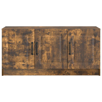 TV Cabinet Smoked Oak 99 x 34.5 x 47 cm Engineered Wood
