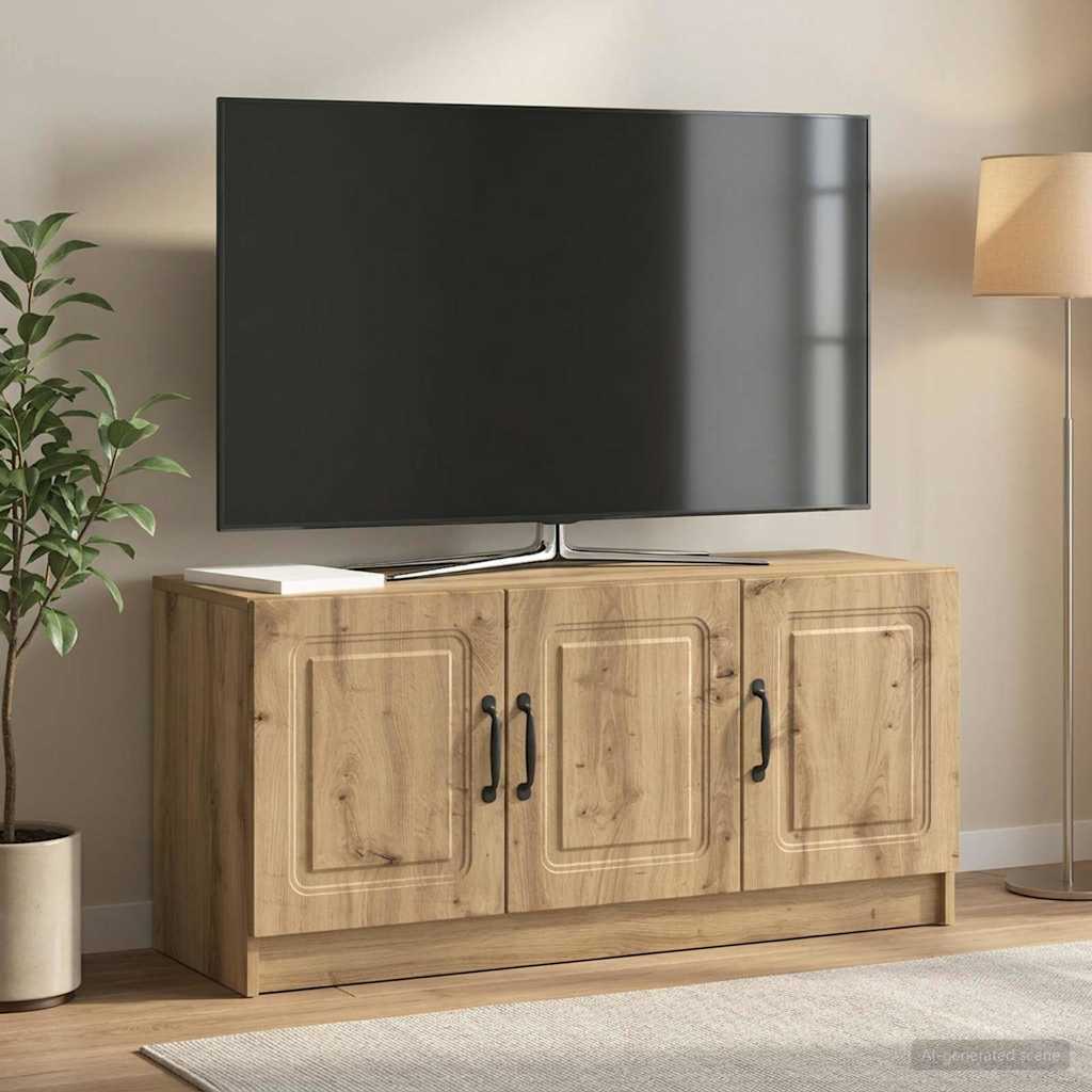 TV Cabinet 99 x 34.5 x 47 cm Artisan Oak Engineered Wood