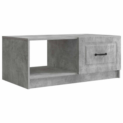 Coffee Table Concrete Grey 90 x 50 x 37 cm Engineered Wood