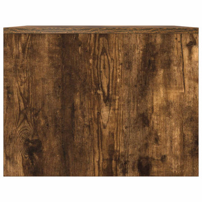 Coffee Table Smoked Oak 90 x 50 x 37 cm Engineered Wood