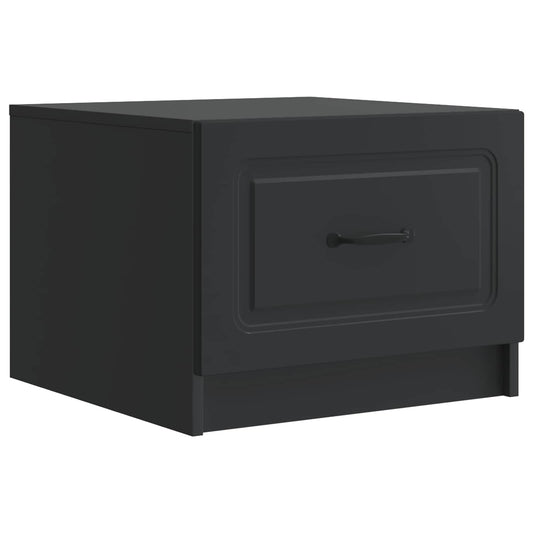 Coffee Table Black 49 x 50 x 37 cm Engineered Wood
