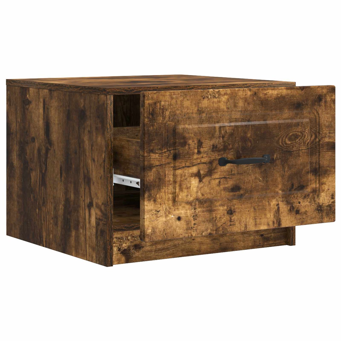 Coffee Table Smoked Oak 49 x 50 x 37 cm Engineered Wood