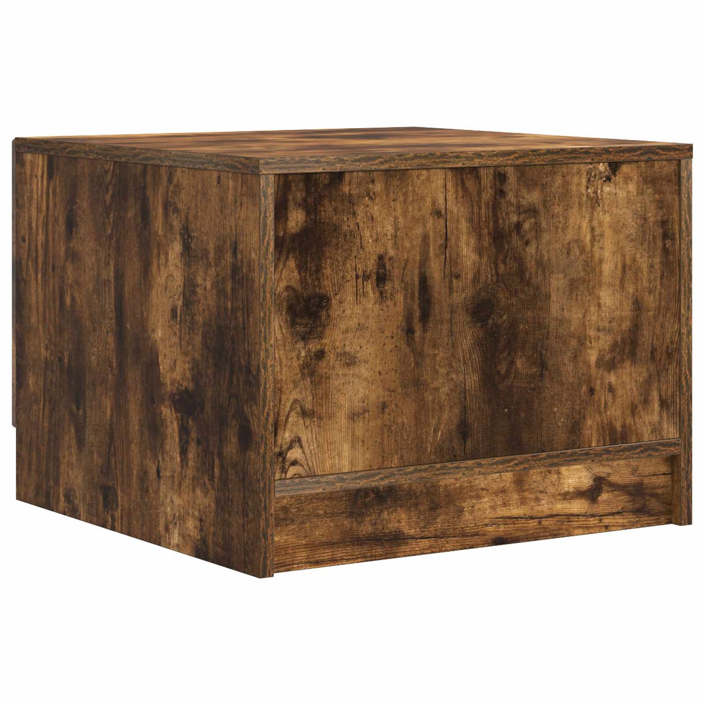 Coffee Table Smoked Oak 49 x 50 x 37 cm Engineered Wood