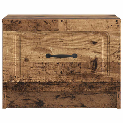 Coffee Table Old Wood 49 x 50 x 37 cm Engineered Wood