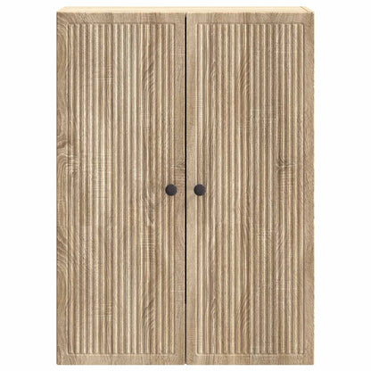 Wall-Mounted Cabinet Sonoma Oak 66 x 34.5 x 90 cm