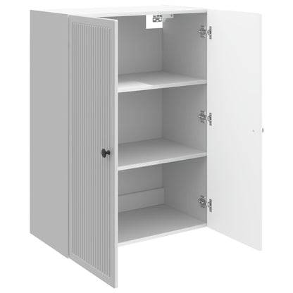 Wall-Mounted Cabinet High Gloss White 66 x 34.5 x 90 cm