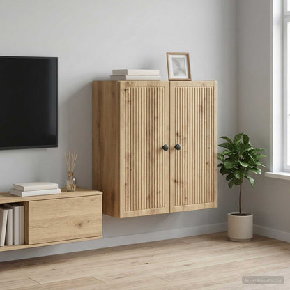 Wall-Mounted Cabinet 59 x 31 x 60 cm Engineered Wood
