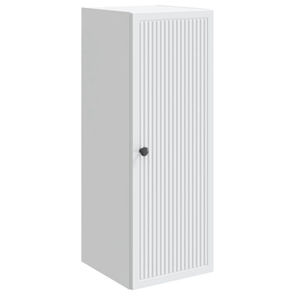 Wall-Mounted Cabinet White 33 x 34.5 x 90 cm Engineered Wood