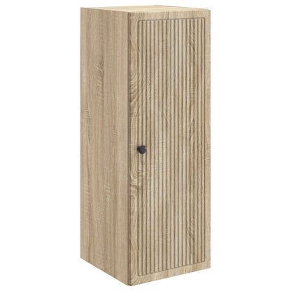 Wall-Mounted Cabinet Sonoma Oak 33 x 34.5 x 90 cm