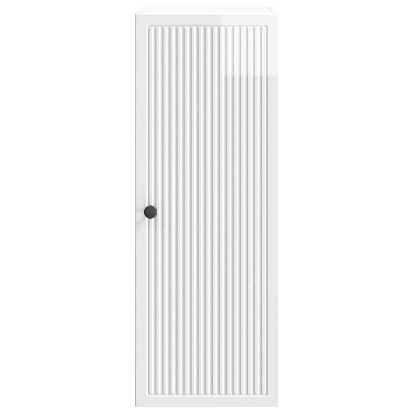 Wall-Mounted Cabinet High Gloss White 33 x 34.5 x 90 cm