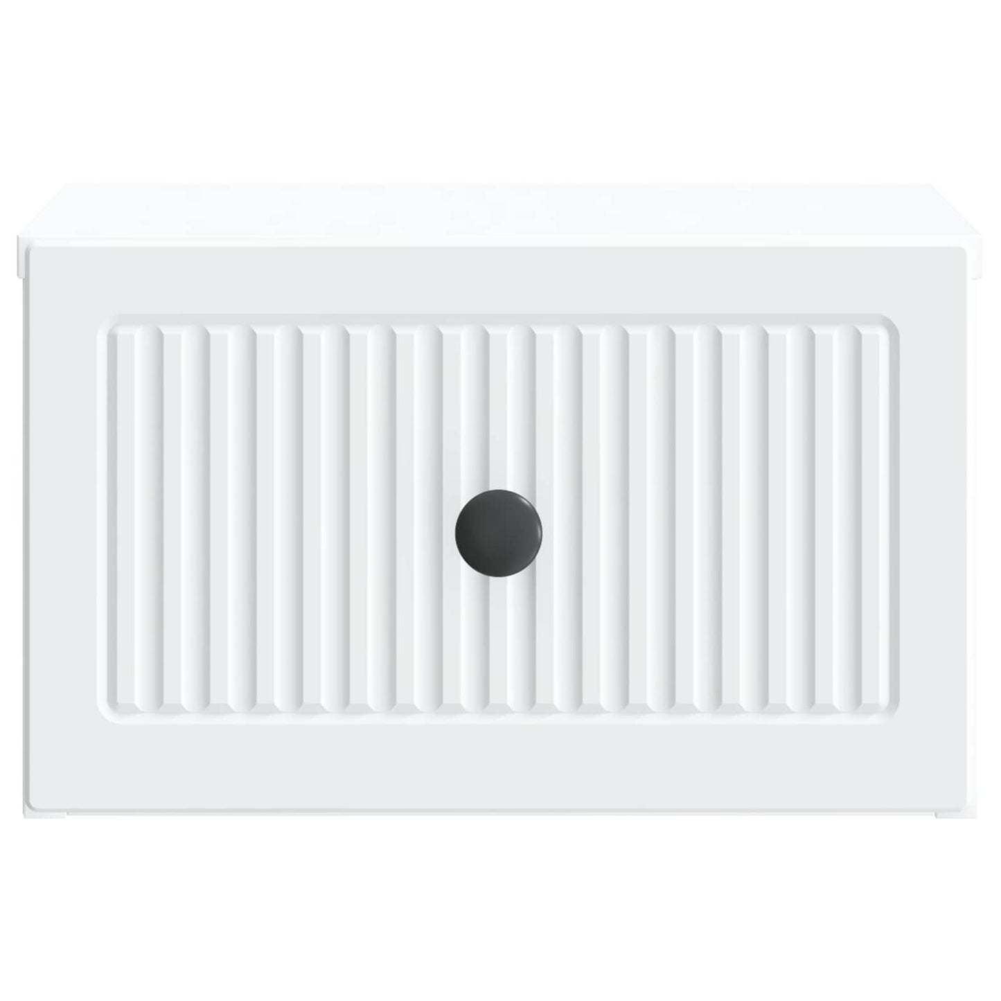 Wall-Mounted Bedside Cabinet 2 pcs White 33 x 34.5 x 20 cm