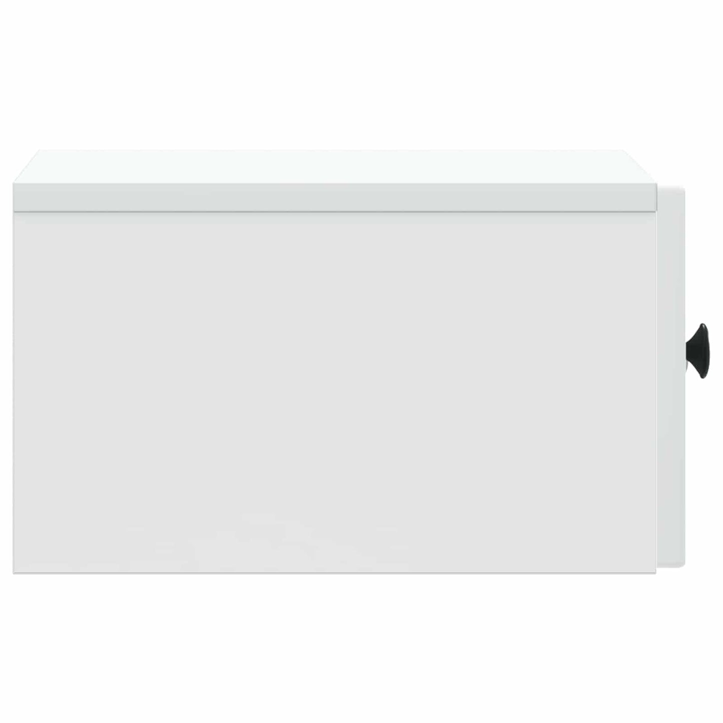 Wall-Mounted Bedside Cabinet 2 pcs White 33 x 34.5 x 20 cm