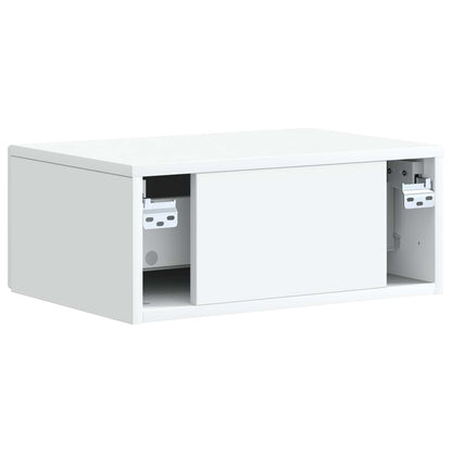 Bedside Cabinet 2 pcs White 49 x 34.5 x 20 cm Engineered Wood