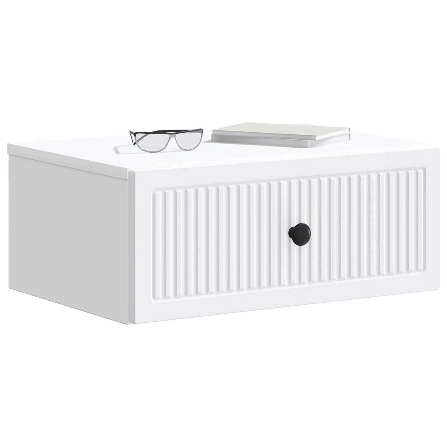 Bedside Cabinet 2 pcs White 49 x 34.5 x 20 cm Engineered Wood