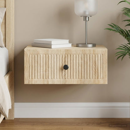 Bedside Cabinet Sonoma Oak 49 x 34.5 x 20 cm Engineered Wood