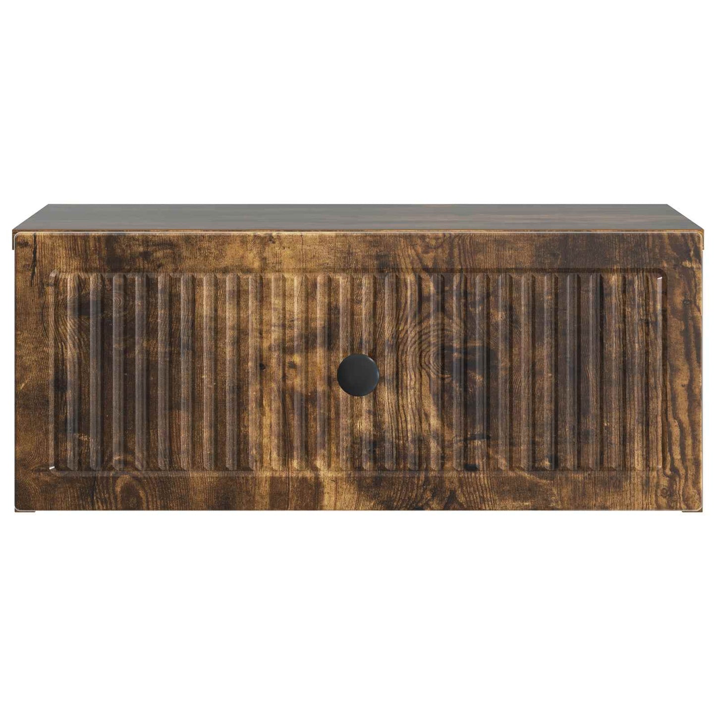 Bedside Cabinet with Drawer 2 pcs Smoked Oak 49 x 34.5 x 20 cm