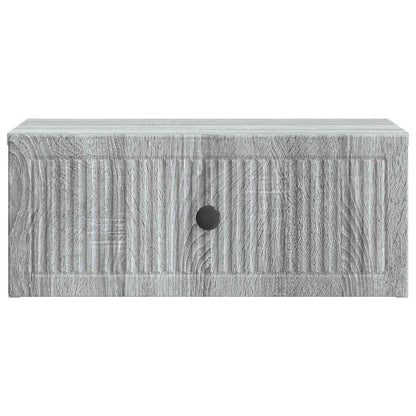 Bedside Cabinet with Drawer 2 pcs Grey Sonoma 49 x 34.5 x 20 cm