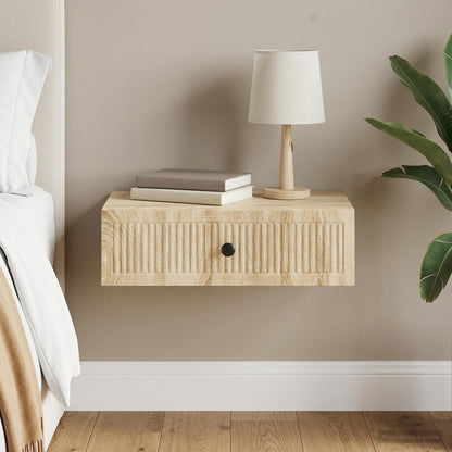 Wall-Mounted Side Table Sonoma Oak 59 x 34.5 x 17 cm