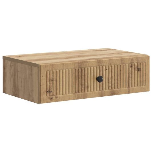 Wall-Mounted Side Table 59 x 34.5 x 17 cm Engineered Wood