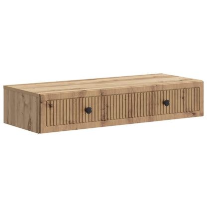 Wall-Mounted Side Table 87.5 x 34.5 x 17 cm Engineered Wood