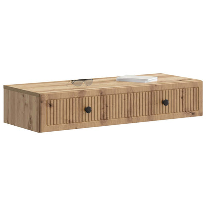 Wall-Mounted Side Table 87.5 x 34.5 x 17 cm Engineered Wood