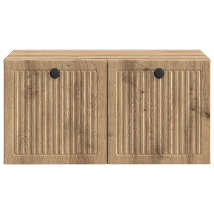 Wall-Mounted TV Cabinet 59.5 x 41 x 30 cm Artisan Oak