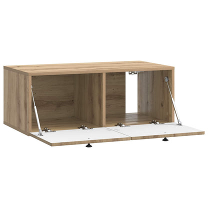 Wall-Mounted TV Cabinet 78.5 x 41 x 30 cm Artisan Oak