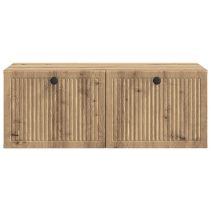 Wall-Mounted TV Cabinet 78.5 x 41 x 30 cm Artisan Oak