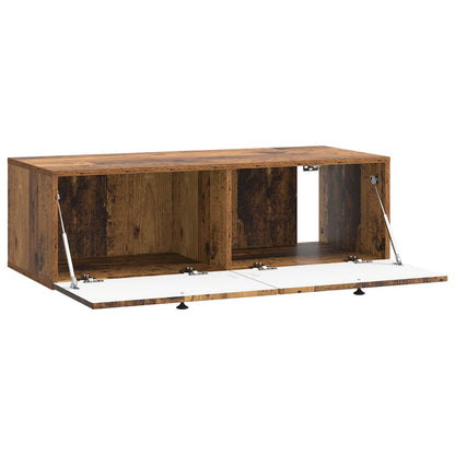 Wall-Mounted TV Cabinet Wall-mounted Old Wood 98 x 41 x 30 cm
