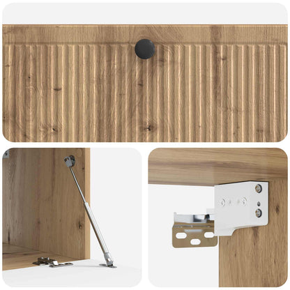 Wall-Mounted TV Cabinet 98 x 41 x 30 cm Artisan Oak