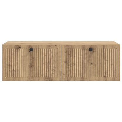 Wall-Mounted TV Cabinet 98 x 41 x 30 cm Artisan Oak