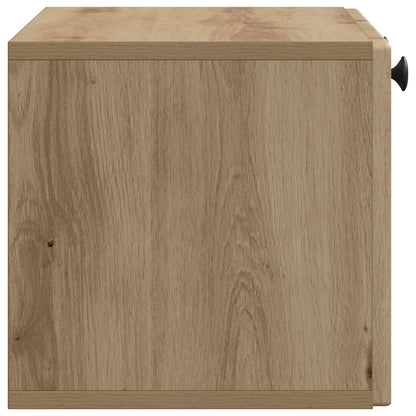 Wall-Mounted TV Cabinet 59.5 x 31 x 30 cm Artisan Oak