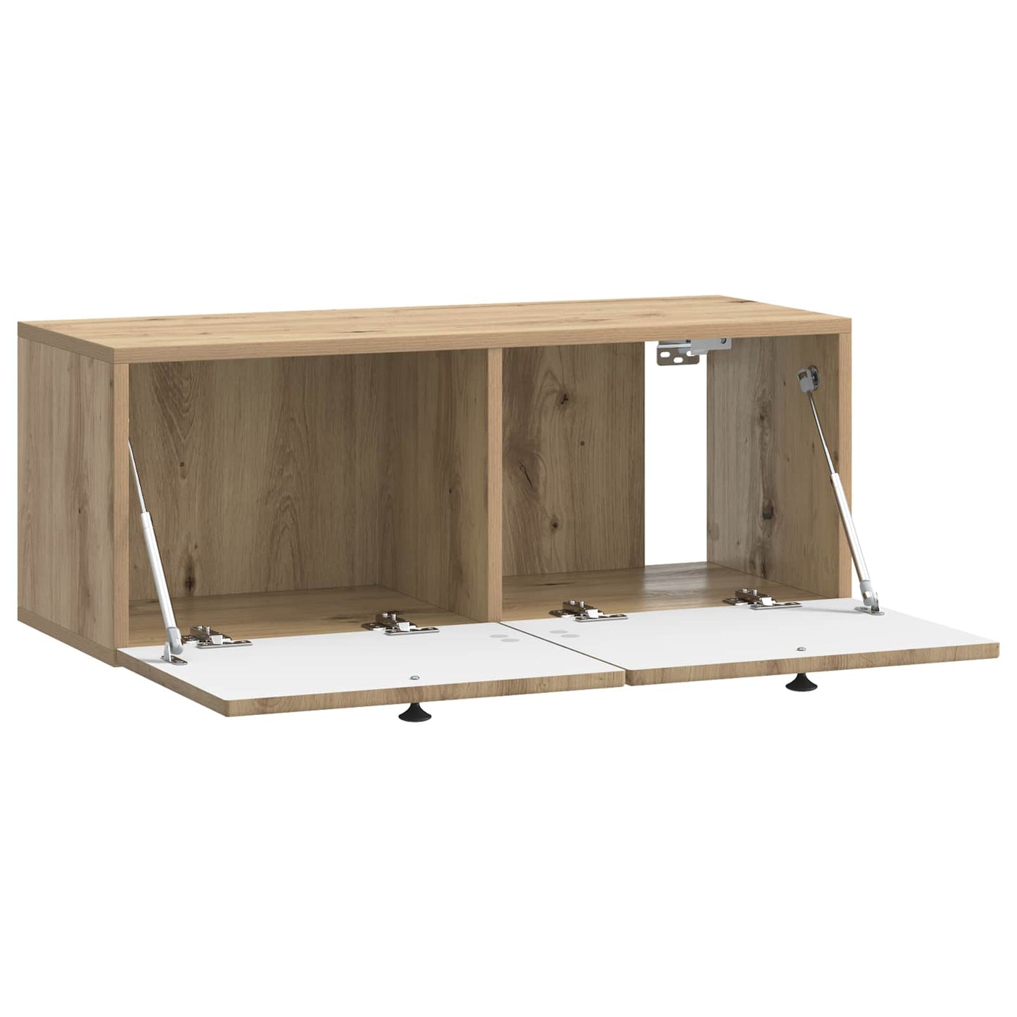 Wall-Mounted TV Cabinet 78.5 x 31 x 30 cm Artisan Oak