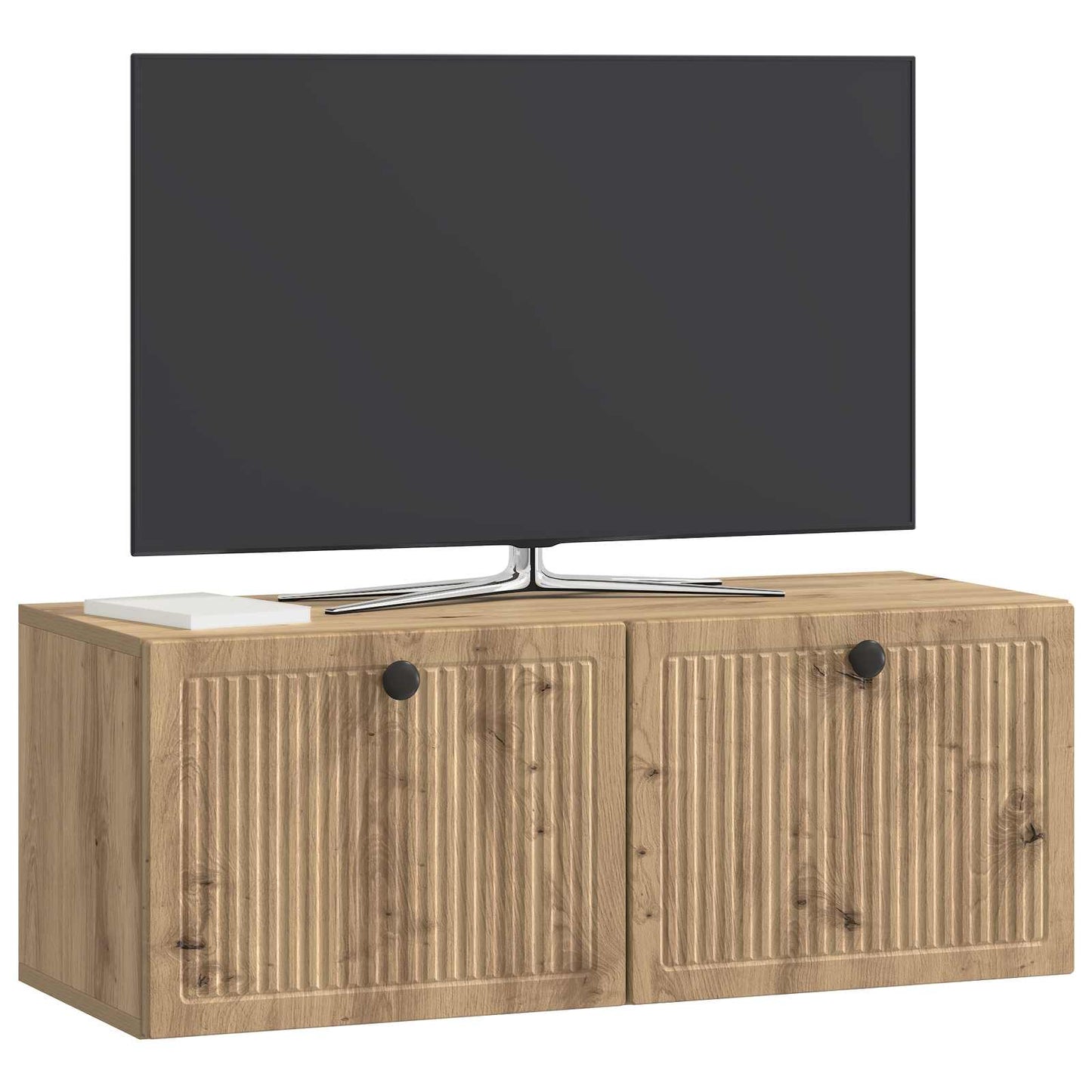 Wall-Mounted TV Cabinet 78.5 x 31 x 30 cm Artisan Oak