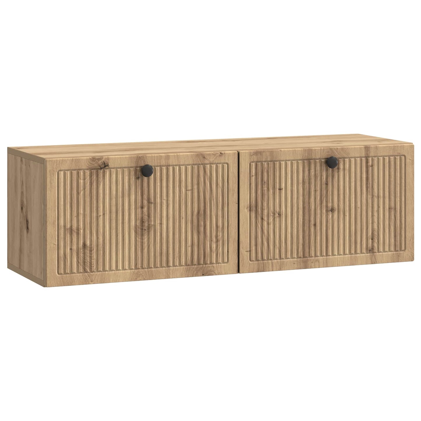 Wall-Mounted TV Cabinet 98 x 31 x 30 cm Artisan Oak