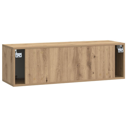 Wall-Mounted TV Cabinet 98 x 31 x 30 cm Artisan Oak