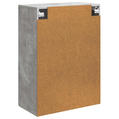 Wall-Mounted Cabinet Concrete Grey 66 x 34.5 x 90 cm