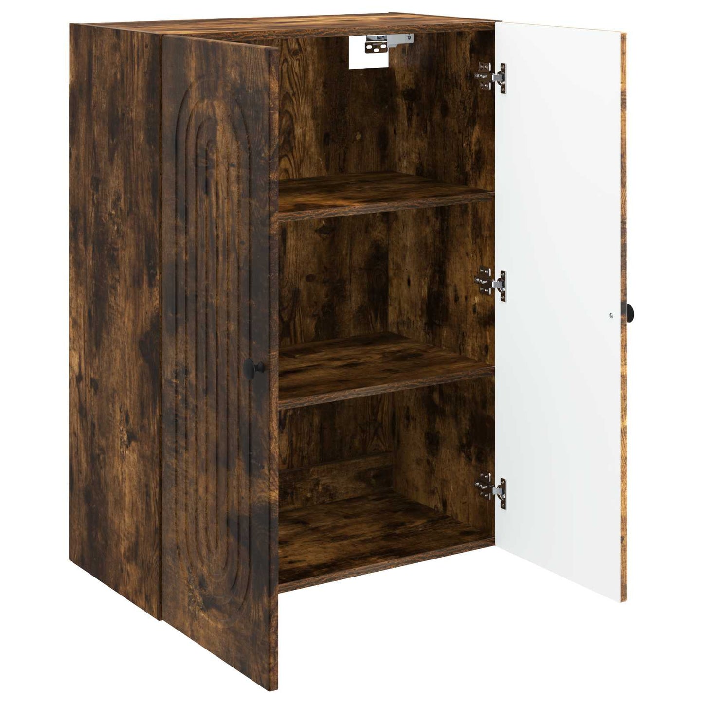 Wall-Mounted Cabinet Smoked Oak 66 x 34.5 x 90 cm