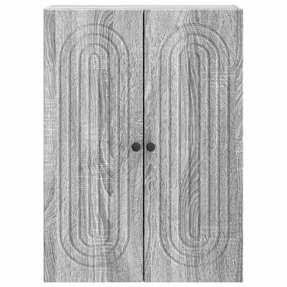 Wall-Mounted Cabinet Grey Sonoma 66 x 34.5 x 90 cm