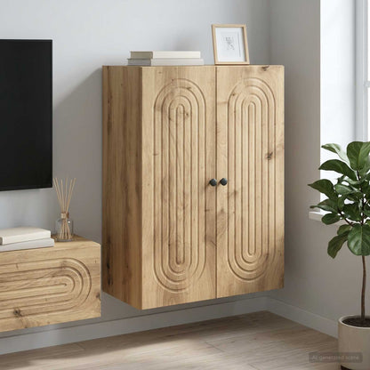 Wall-Mounted Cabinet 66 x 34.5 x 90 cm Engineered Wood
