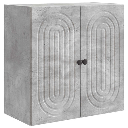Wall-Mounted Cabinet Concrete Grey 59 x 31 x 60 cm