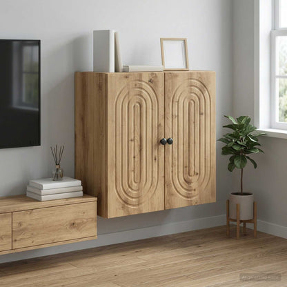 Wall-Mounted Cabinet 59 x 31 x 60 cm Engineered Wood