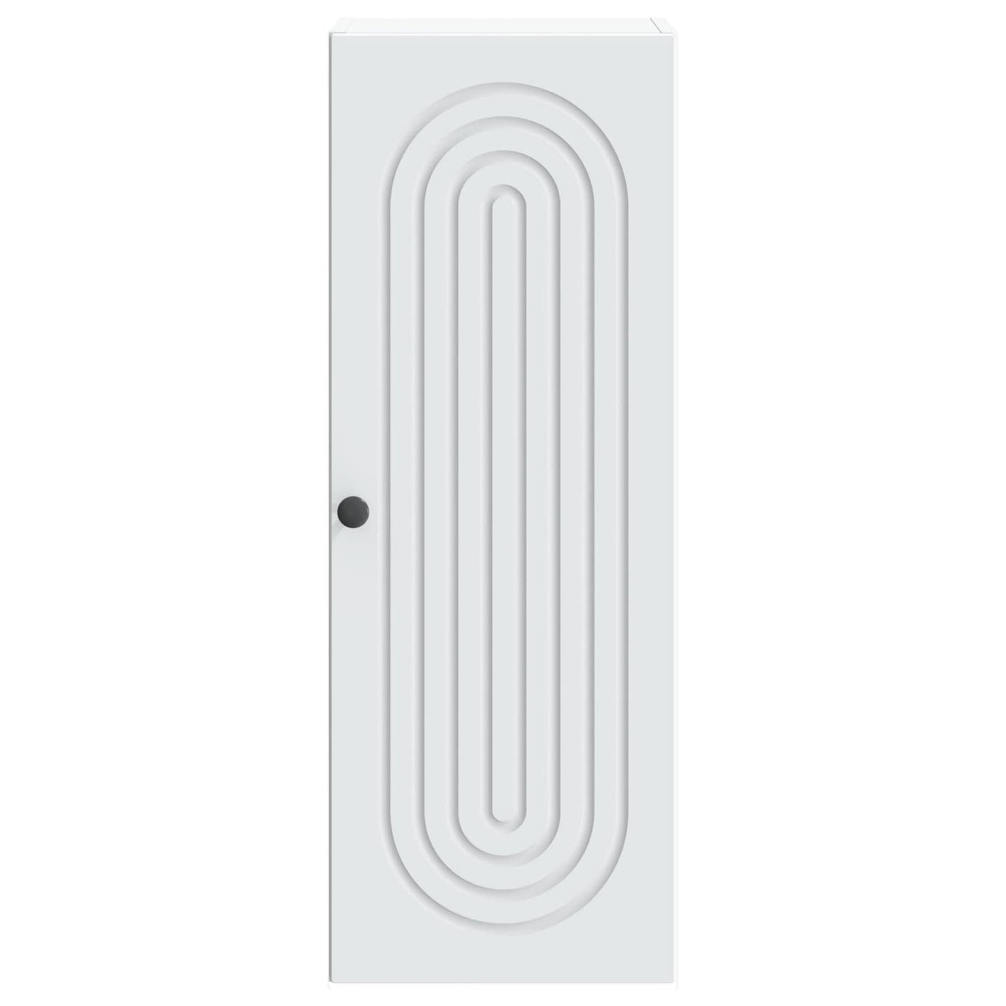 Wall-Mounted Cabinet White 33 x 34.5 x 90 cm Engineered Wood