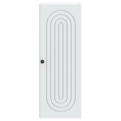 Wall-Mounted Cabinet White 33 x 34.5 x 90 cm Engineered Wood