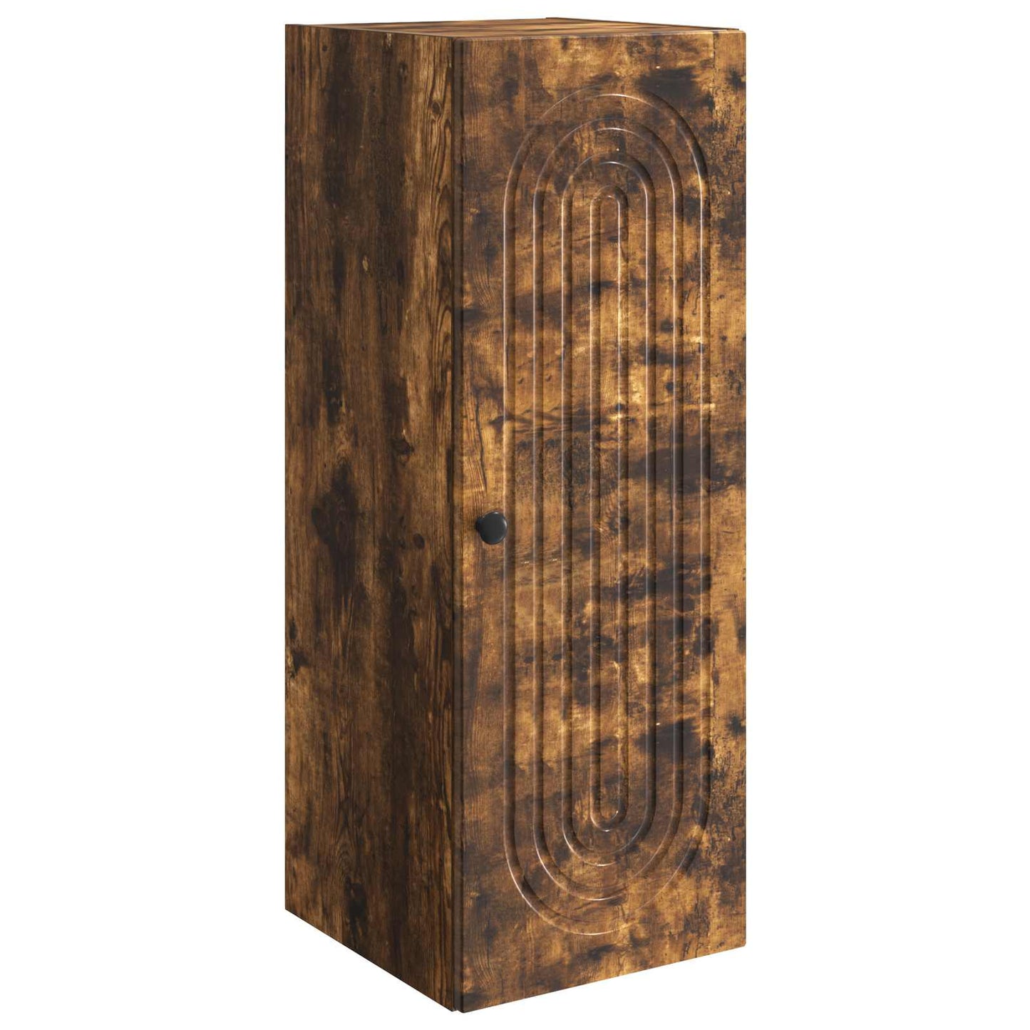 Wall-Mounted Cabinet Smoked Oak 33 x 34.5 x 90 cm