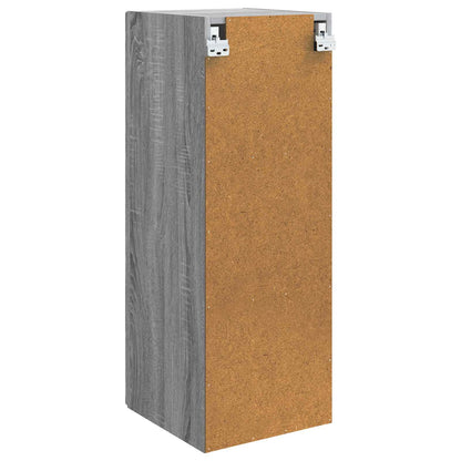 Wall-Mounted Cabinet Grey Sonoma 33 x 34.5 x 90 cm