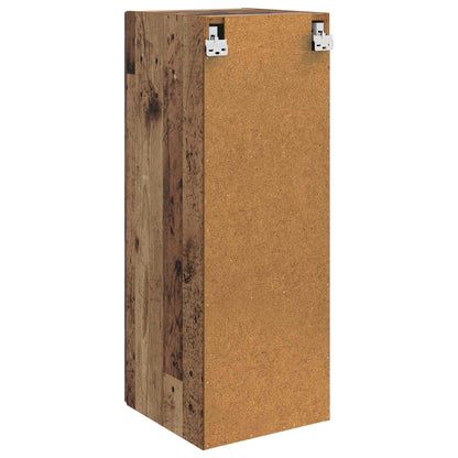 Wall-Mounted Cabinet Old Wood 33 x 34.5 x 90 cm Engineered Wood