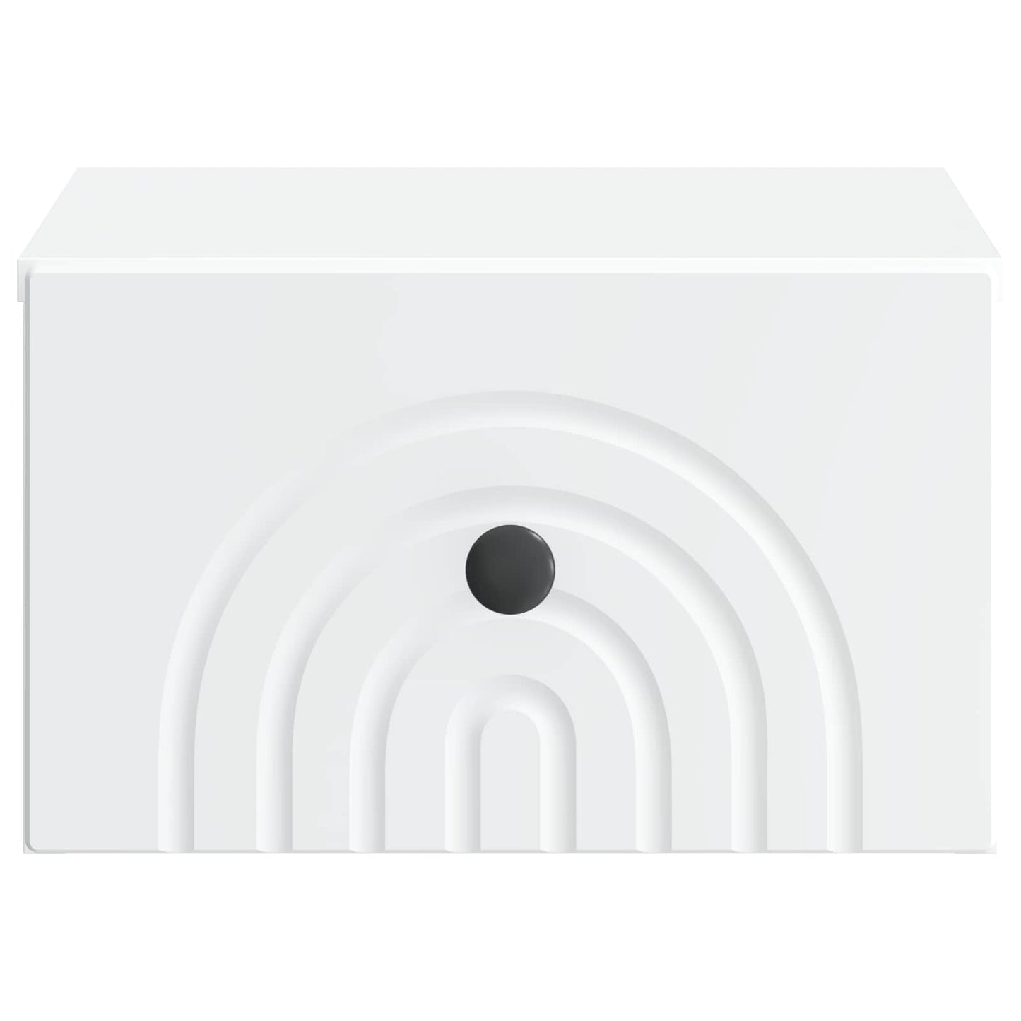 Wall-Mounted Bedside Cabinet White 33 x 34.5 x 20 cm